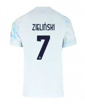 Billige Fotballdrakt Inter Milan Piotr Zielinski #7 Replika Bortedrakt 2025-26 Kortermet Billige Fotballdrakt Inter Milan Piotr Zielinski #7 Replika Bortedrakt 2025-26 Kortermet